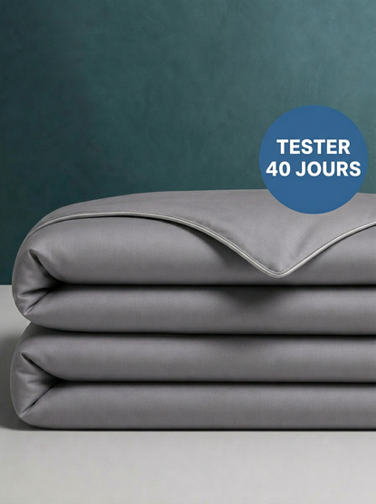 Couette rafraîchissante pour les chaudes nuits d'été