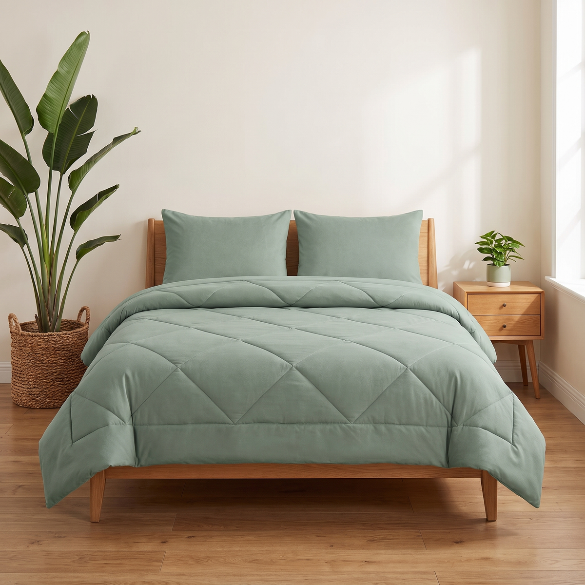Couette EasySleep® 2 en 1 qui élimine le besoin de draps